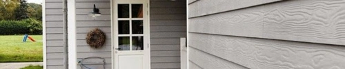 Foto de revestimiento PVC o siding PVC, ideal para paredes exteriores de casa