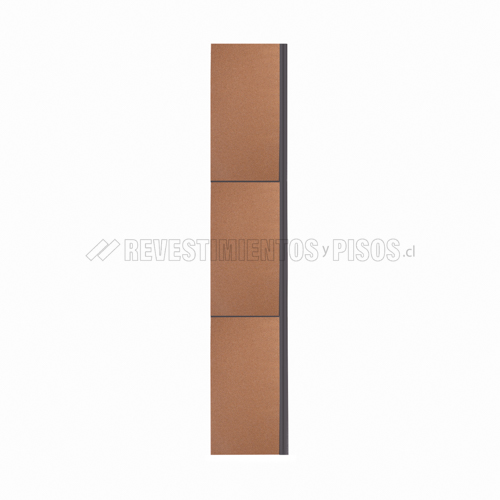 Revestimiento metálico texturizado tipo granito color café reg001 04