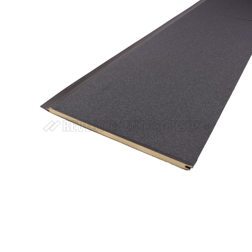 Revestimiento metálico texturizado tipo granito color negro reg001 02