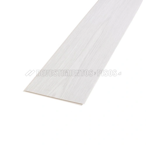 Piso Vinílico SPC De Interior Color Crema (Caja 12 un.)