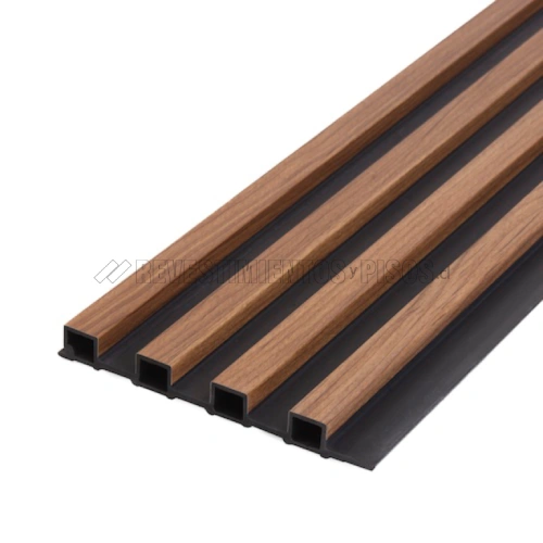 Revestimiento de Interior Color Madera Negro