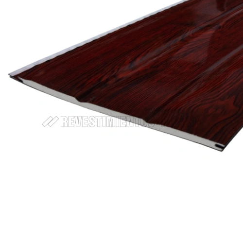 Revestimiento Metálico de Pared Color Chocolate