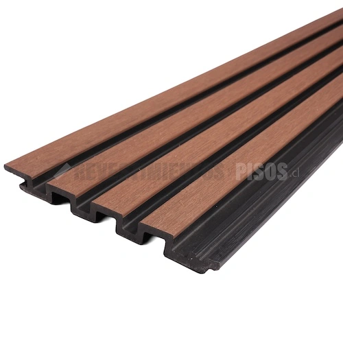 Revestimiento exterior coextruido color chocolate negro