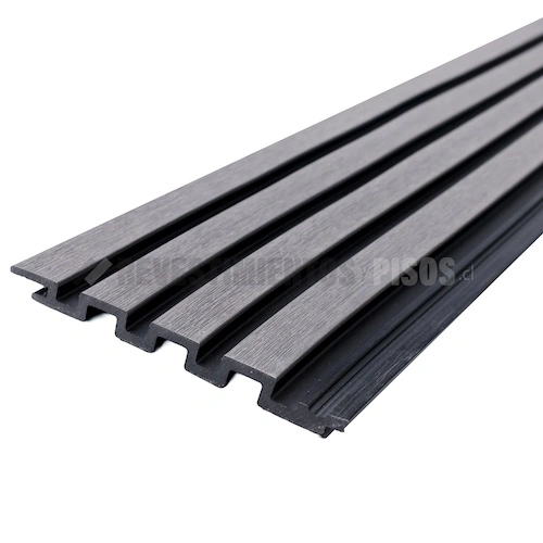 Revestimiento exterior coextruido color piedra negro