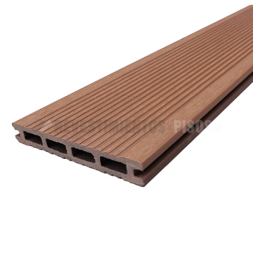 Deck WPC Premium Bicolor Café Madera PEW102