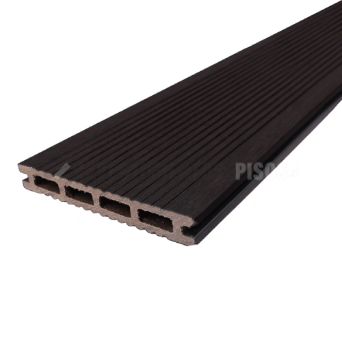 Deck WPC Premium Bicolor Negro