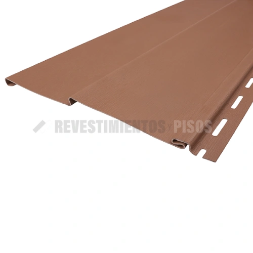 Revestimiento exterior de PVC Color Café