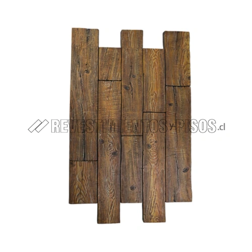 Siding Piedra PU Color Café Madera RPU101