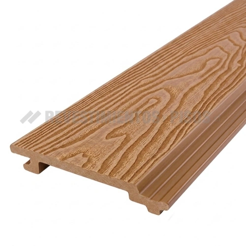 Revestimiento De Pared WPC Extruido Color Madera REW201